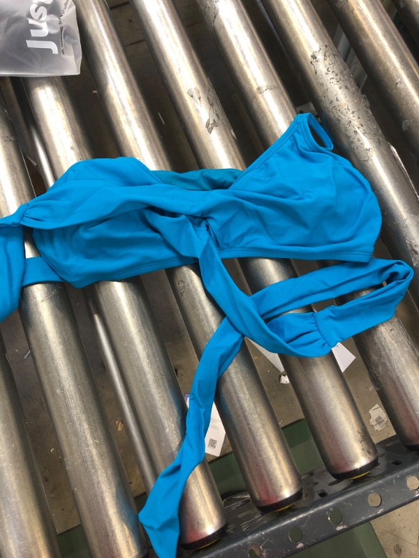 Photo 1 of Cupshe Bikini Top -- Teal 