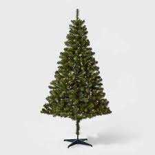 Photo 1 of 6ft Pre-lit Artificial Christmas Tree Alberta Spruce Clear Lights - Wondershop™