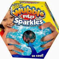 Photo 1 of BIG Wubble Fulla Sparkles Squishy, Squashy Blue Wubble Ball 