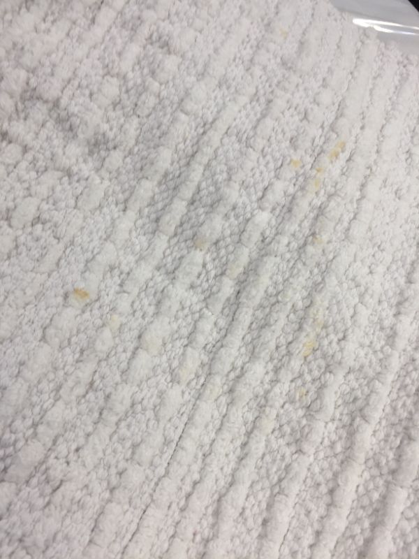 Photo 2 of 35 x 32 INCHES BATH MAT STAINS ON ITEM INDICATE PRIOR USE