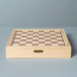 Photo 1 of Chess & Checkers Combined Game Boards - Hearth & Hand™ with Magnolia

