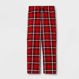 Photo 1 of Boys' Plaid Pajama Pants - Cat & Jack™ Red sz M 

