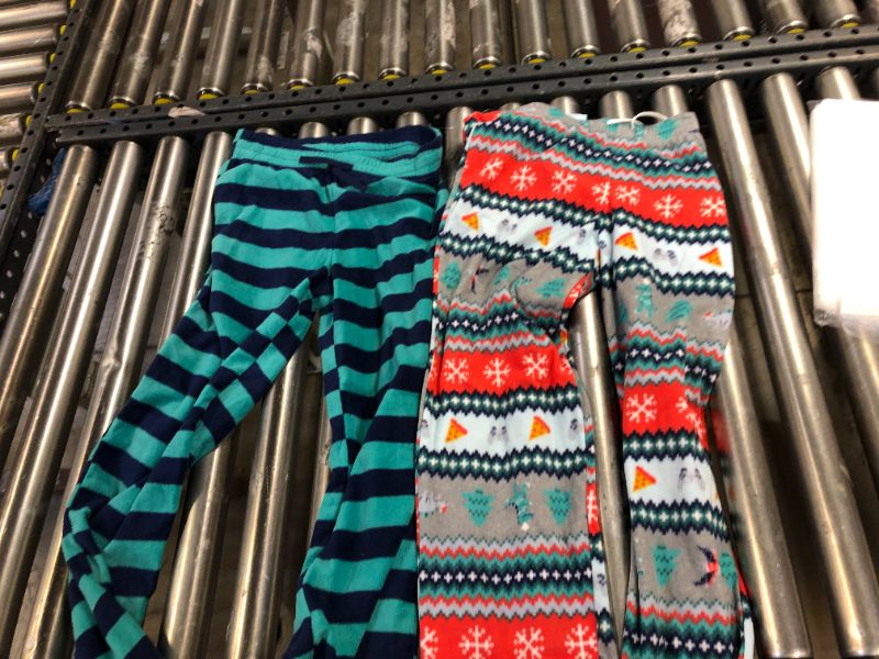 Photo 2 of Boys' 2pk Fair Isle & Striped Pajama Set - Cat & Jack™ Green L

