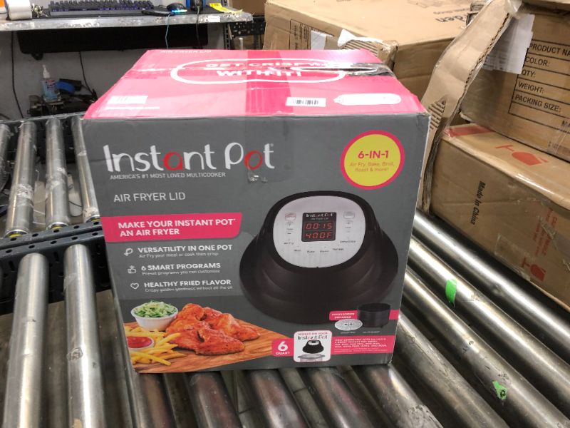 Photo 5 of Instant Pot 6 Quart Air Fryer Lid