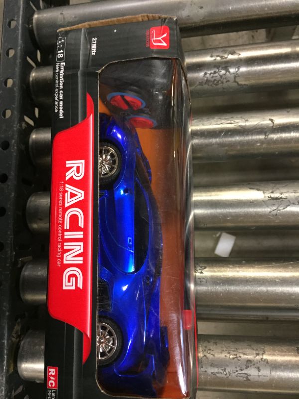 Photo 1 of KIDS GENERIC 1/18TH SERIES REMOTE CONTROL RACE CAR 