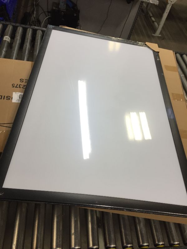 Photo 2 of U Brands Magnetic Dry-Erase Whiteboard, 24" x 36", Black MDF Frame