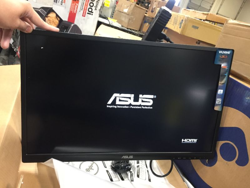 Photo 3 of Asus VA249HE 23.8" Full HD LED LCD Monitor - 16:9 - Black - 1920 x 1080 - 16.7 Million Colors - 250 Nit - 5 ms GTG - HDMI - VGA