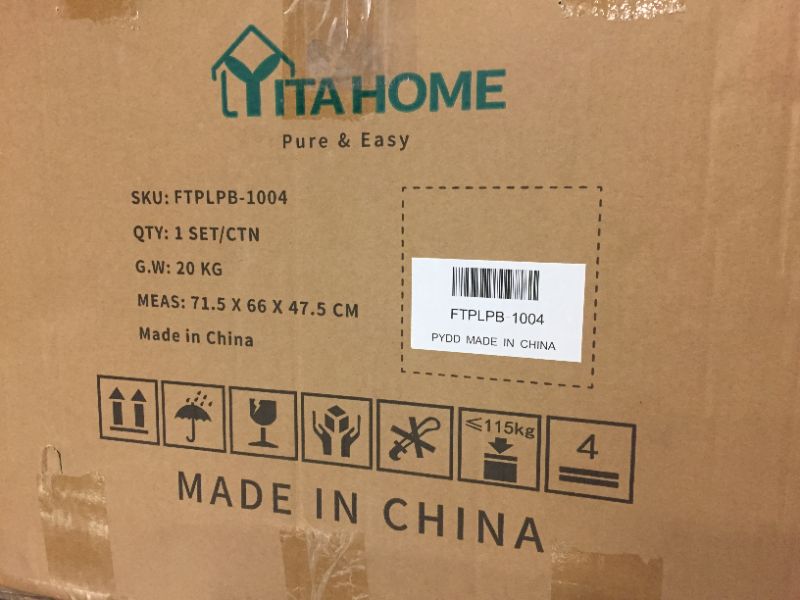 Photo 1 of one box for YITAHOME Piece Outdoor Patio Furniture Set