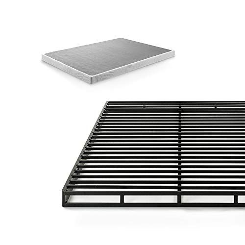 Photo 1 of  Zinus Victor 4 Inch Quick Lock Box Spring / Mattress Foundation / Built-to-Last Metal Structure / Low Profile / Easy Assembly, Queen