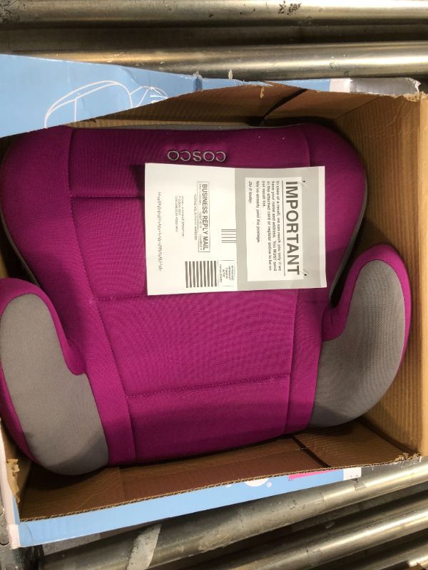 Photo 2 of Cosco Topside Backless Booster Car Seat, Magenta