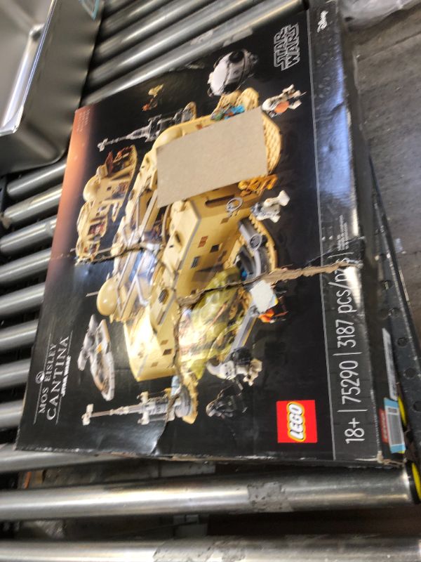 Photo 4 of LEGO Star Wars: A New Hope Mos Eisley Cantina 75290 Building Kit; Awesome Construction Model for Display, New 2021 (3,187 Pieces)
