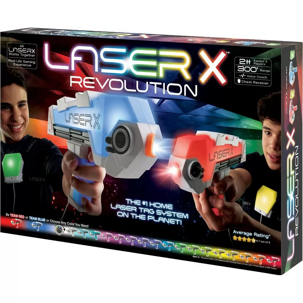 Photo 1 of  Laser X Revolution Two Player Laser Tag Gaming Blaster Set