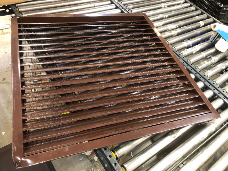Photo 1 of 37 1/2inch x 37 1/2inch brown large vent 