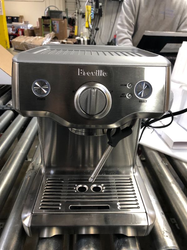 Photo 2 of Breville Stainless Steel Duo Temp Pro Espresso Machine
(( OPEN BOX ))