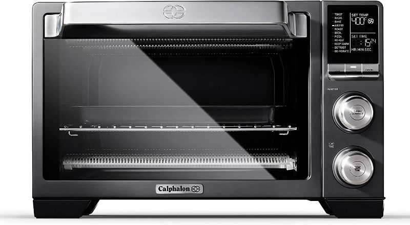 Photo 1 of Calphalon Performance Air Fry Convection Oven, Countertop Toaster Oven, Dark Stainless Steel