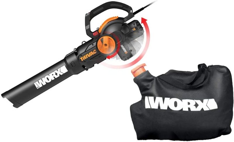 Photo 1 of WORX WG512 12 Amp TRIVAC 3-in-1 Electric Leaf Blower/Mulcher/Yard Vacuum
(( NON-FUNCTIONAL ))