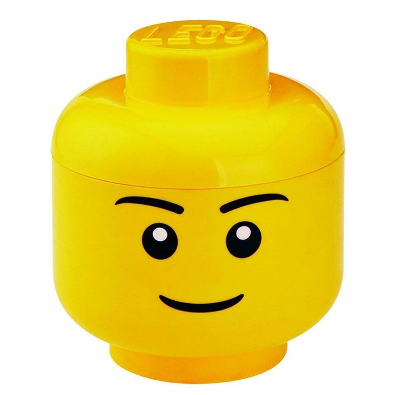 Photo 1 of LEGO Large Storage Container Head, Boy
