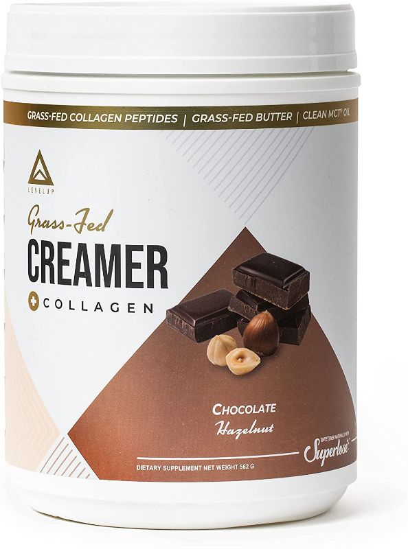 Photo 1 of Grass-fed Keto Creamer: Collagen Protein + C8 MCT Oil + Irish Butter | Keto Bomb BPC Coffee Creamer | Ketogenic Diet Ketosis Supplement Ketone Support (Chocolate Hazelnut, 20oz)
exp 04/20/2022 (factory sealed)