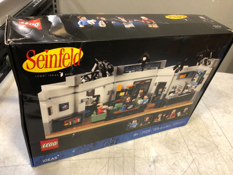 Photo 2 of LEGO Ideas Seinfeld 21328 Building Kit---damage box new factory sealed 
