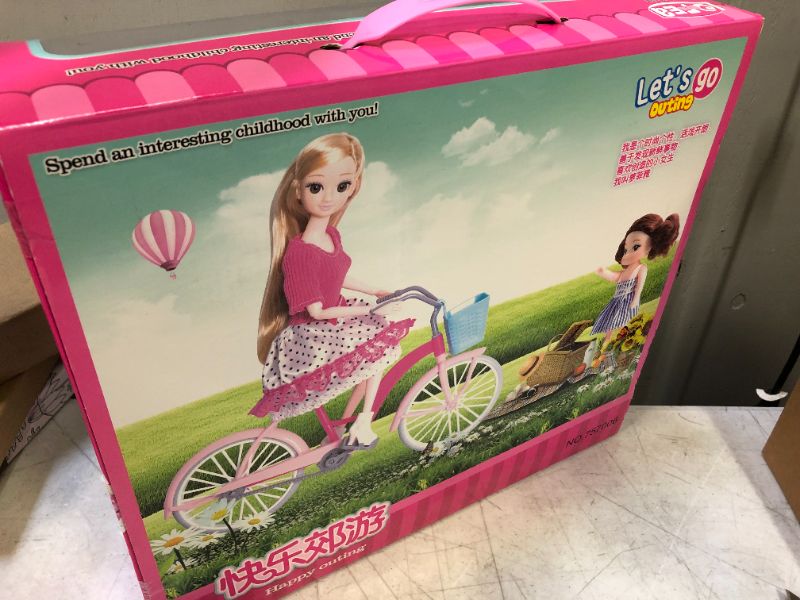 Photo 2 of Girl Toy Bike And Doll
