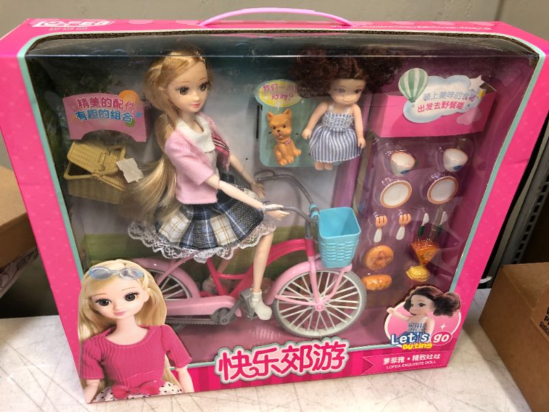 Photo 1 of Girl Toy Bike And Doll
