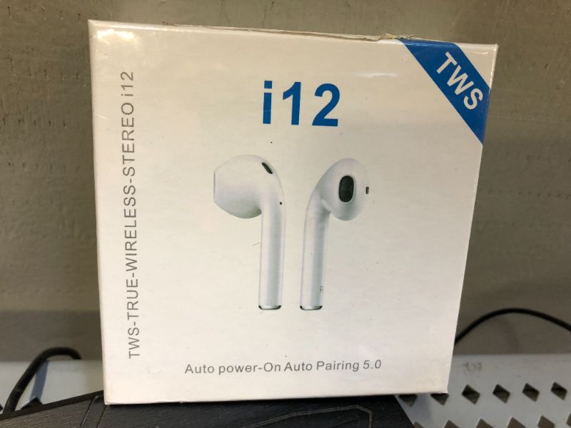 Photo 1 of  i12 TWS Earbuds --factory sealed
