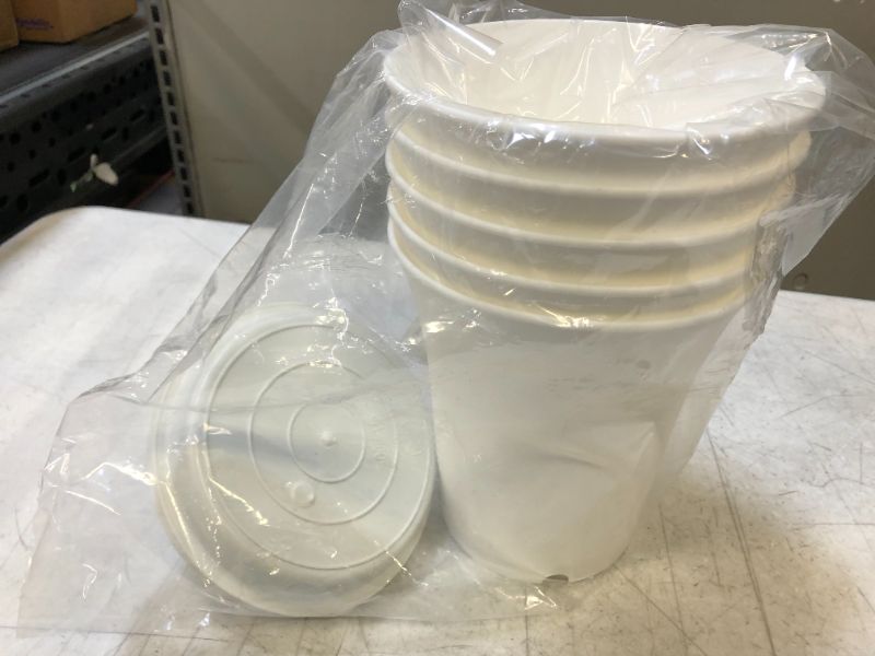 Photo 1 of 4 pcs plastic planter pots small