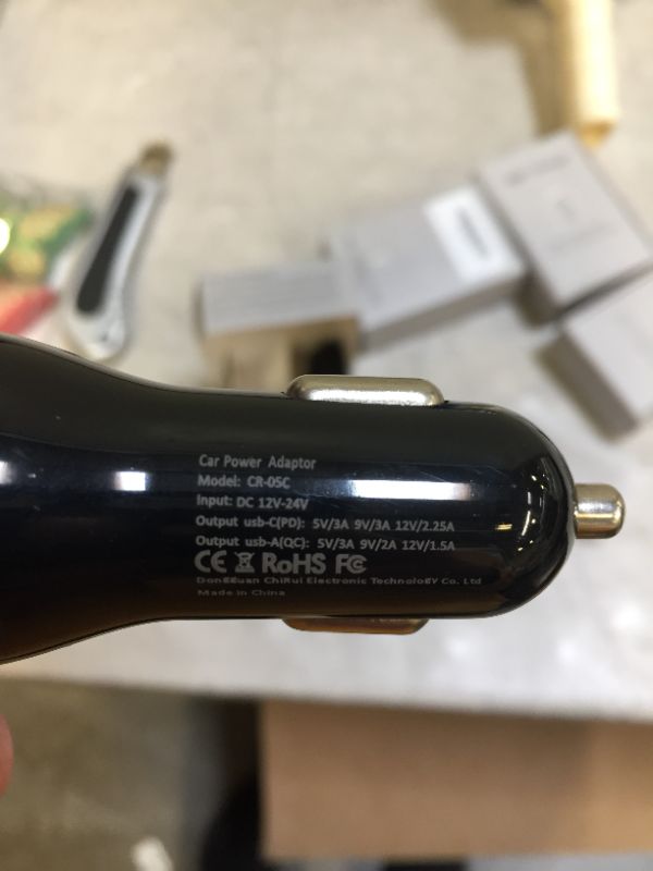 Photo 1 of Fast USB C Car Charger