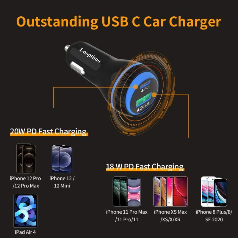 Photo 1 of Fast USB C Car Charger