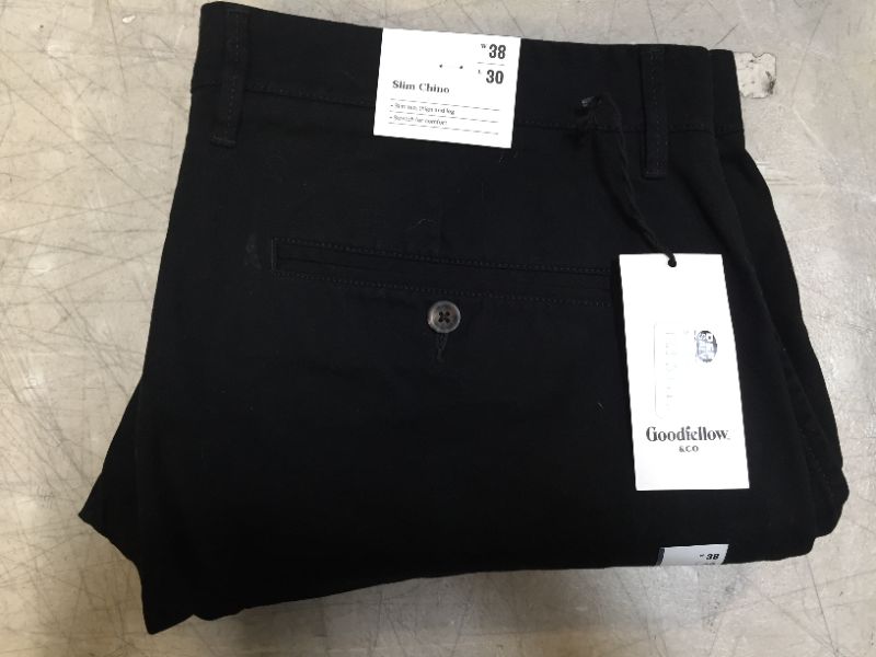 Photo 2 of Men's Slim Fit Chino Pants - Goodfellow & Co™ 38x30
