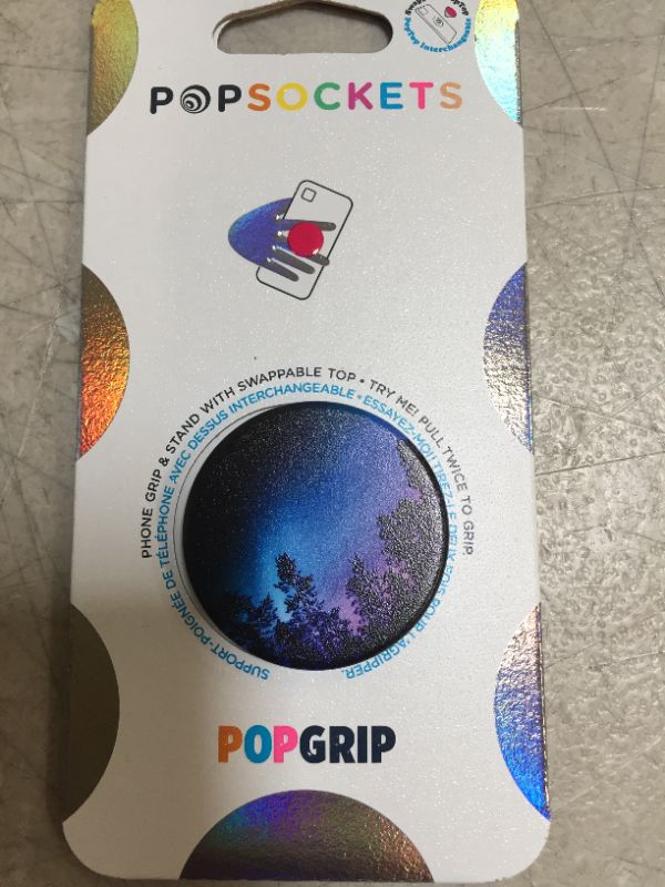 Photo 1 of PopSockets PopGrip Cell Phone Grip & Stand - Aurora Woods
