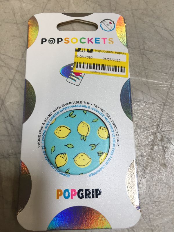 Photo 1 of PopSockets PopGrip Cell Phone Grip & Stand - Be My Zest
