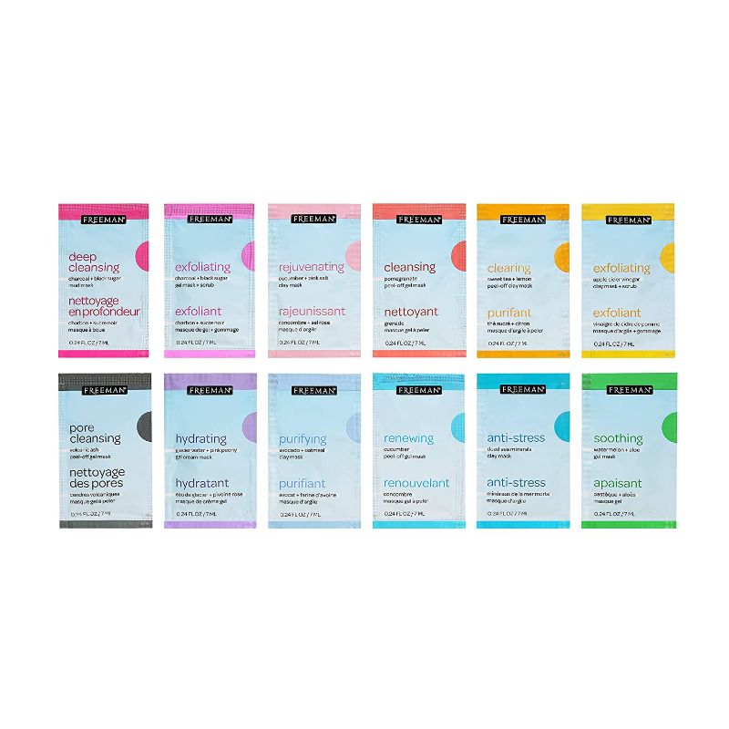 Photo 2 of Mask & Chill Self Care Skincare Facial Mask Set, 12 Piece