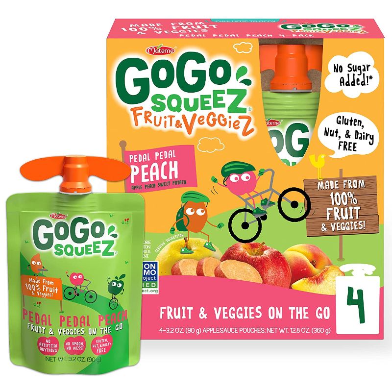 Photo 3 of GoGo squeeZ fruit & veggieZ 2 boxes BB 02/02/2022, 2 pop it bubble toys 