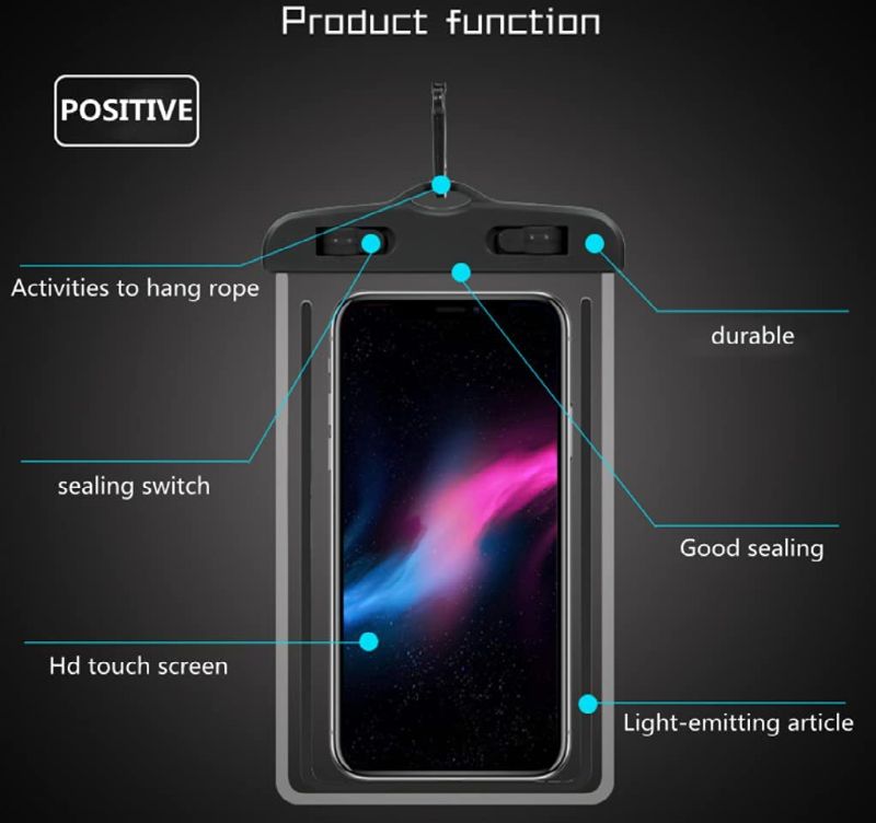 Photo 1 of  2 Universal Waterproof Phone case for iPhone 12 11 8 7 Pro Max SE XR/Samsung Galaxy s21 Note 20/Google Pixel/Moto G7/Oneplus/LG, Samsung