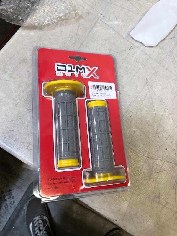 Photo 1 of 7/8" Universal Motorcycle Handlebar Grips 21.5mm 24mm for Dirt Bike SX EXC KX CRF KLR WR YZ XR by D1M
