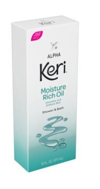 Photo 1 of Alpha, Keri Shower & Bath Moisture Rich Oil, 16-Ounce Bottles
