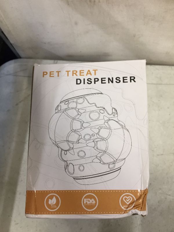 Photo 1 of 3 in 1 Dog Food Dispenser Toy, Dog Chew Toys for Puppies Teething, Indestructible Rubber Toothbrush Interactive Toy for Aggressive Chewers 
