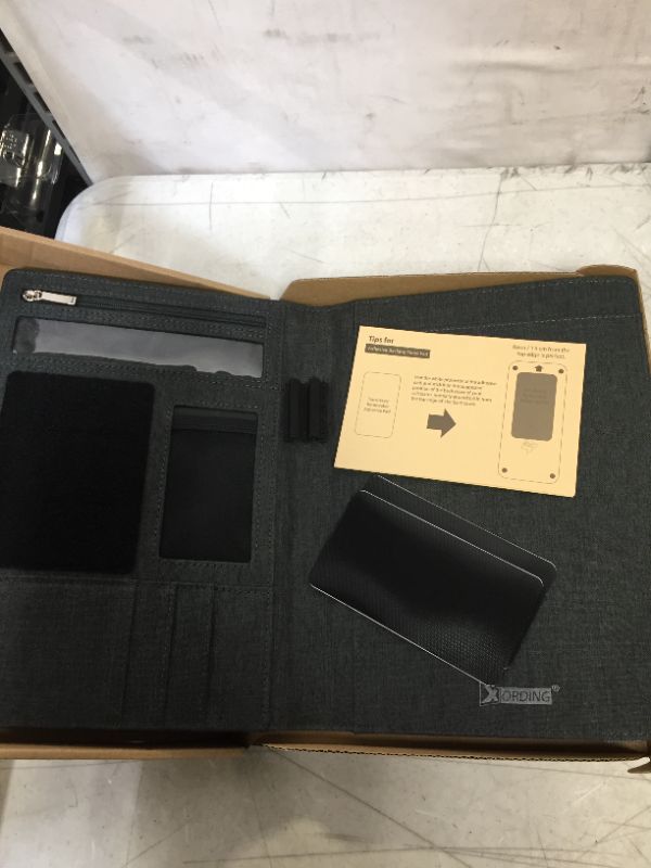 Photo 2 of Portfolio for Texas Instruments TI-CX II, TI-84 Plus CE, TI-Nspire Cx II CAS, All-in-one Protective Organizer for Most Scientific Graphing Calculators, Portfolio for Graphing Accessory (Space Gray)