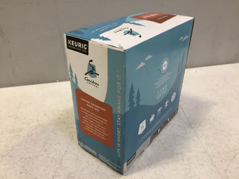 Photo 3 of Caribou Coffee Caribou Blend Keurig K-Cup Coffee Pods - Medium Roast - 32ct  exp date 09-2022