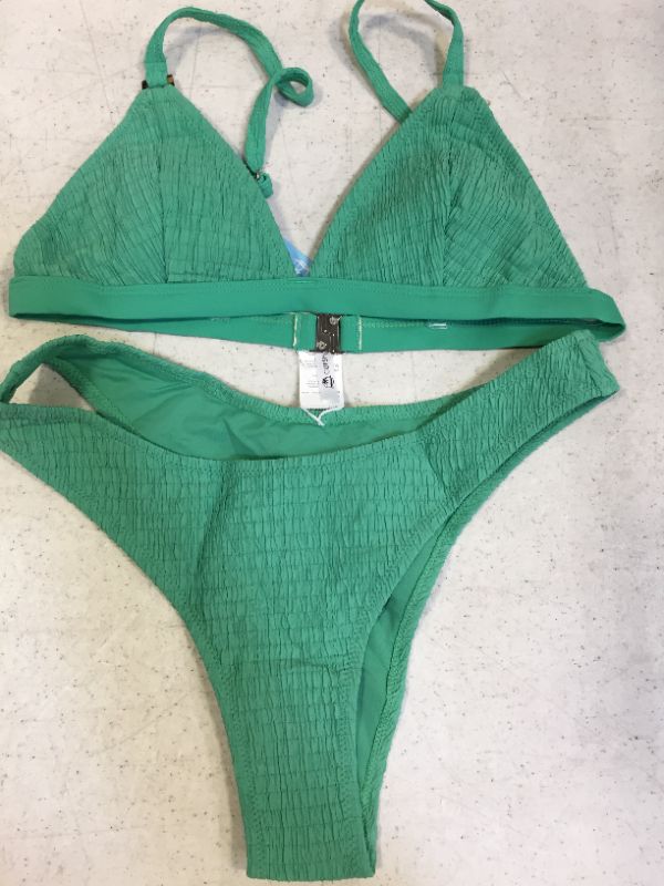 Photo 1 of Cupshe 2pc Bikini Green Size M 