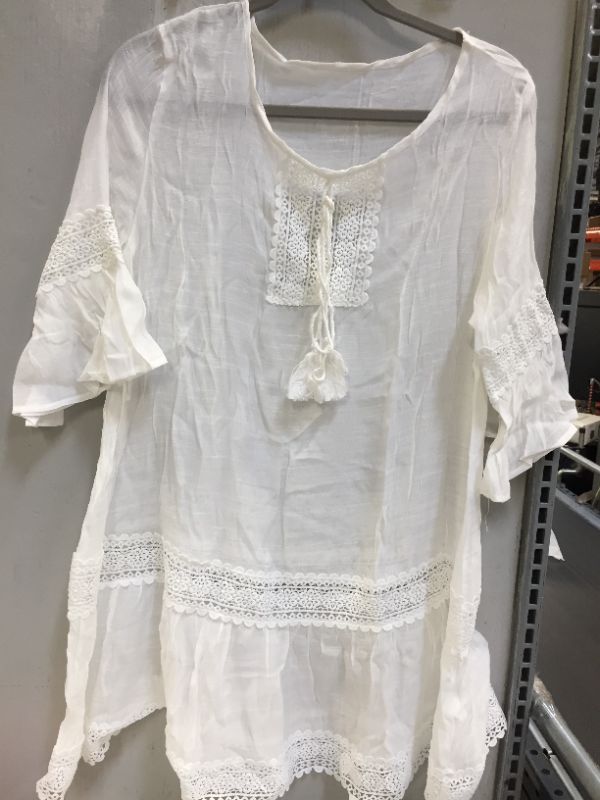 Photo 1 of Cupshe Women Cover Up White