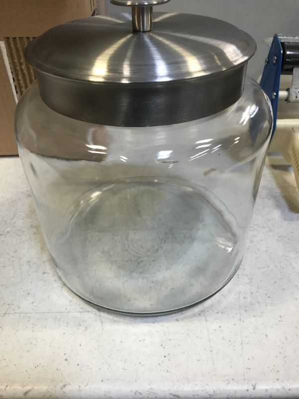 Photo 2 of Anchor Hocking 1.5 Gallon Montana Jar with Aluminum Lid