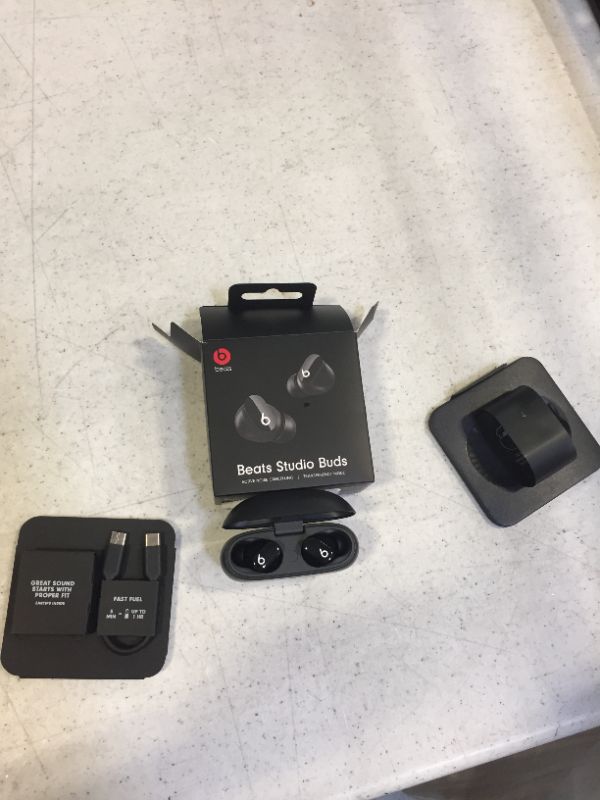 Photo 5 of Beats Studio Buds True Wireless Noise Cancelling Earphones, Black (new open package)