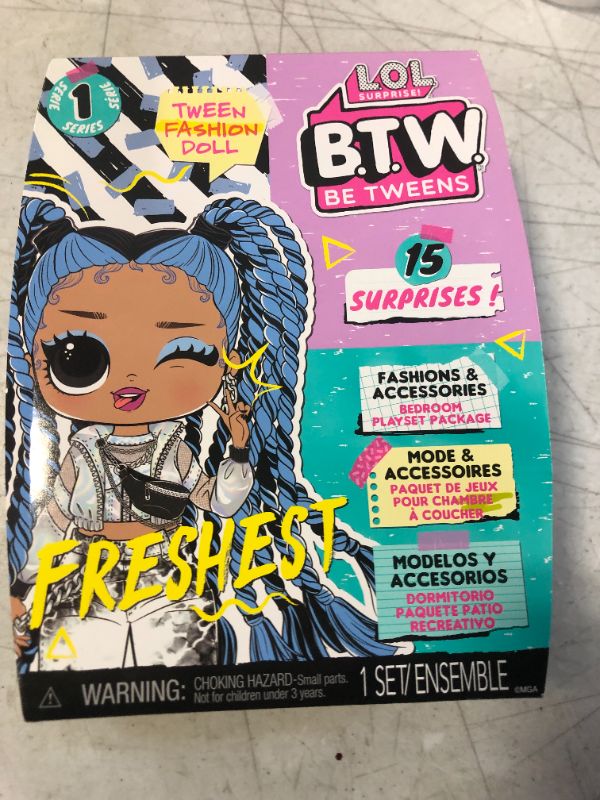 Photo 2 of L.O.L. Surprise! Tweens Fashion Doll Freshest with 15 Surprises