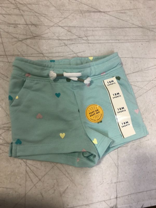 Photo 1 of GIRL SHORTS SIZE 18 MONTHS