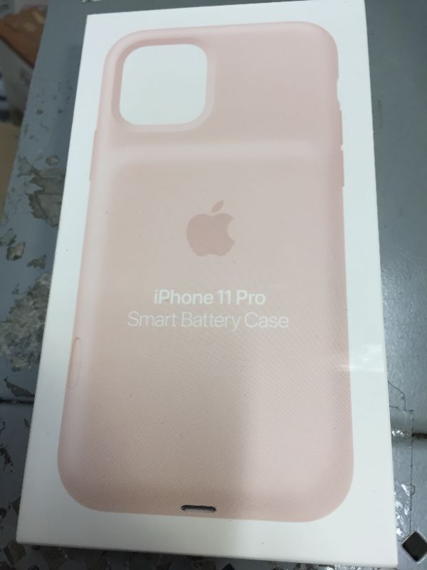 Photo 2 of Apple - iPhone 11 Pro Smart Battery Case - Pink Sand