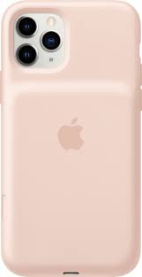 Photo 1 of Apple - iPhone 11 Pro Smart Battery Case - Pink Sand