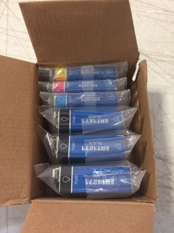 Photo 3 of BeOne Remanufactured Ink Cartridge Replacement for Epson 127 T127 6-Pack to Use with Workforce 545 645 633 845 630 840 WF-3540 WF-3520 60 WF-7520 WF-7010 WF-3530 WF-7510 635 Printer (3BK 1C 1M 1Y)
