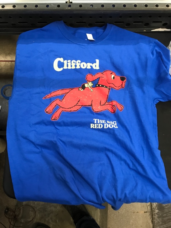 Photo 1 of large Clifford the big red dog shirt